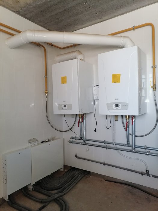 Монтаж системы отопления частного дома 600 м2 в городе Чебоксары